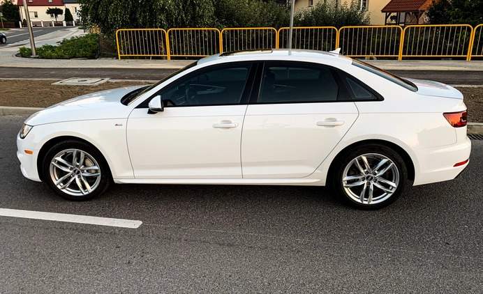 Audi A4 cena 93500 przebieg: 115000, rok produkcji 2017 z Kielce małe 379